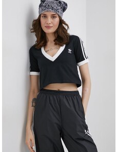 adidas Originals t-shirt Adicolor HC2040 női, fekete