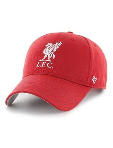 47brand sapka EPL Liverpool piros, nyomott mintás