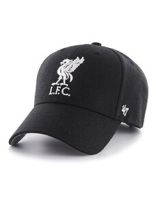 47 brand sapka EPL Liverpool fekete, nyomott mintás
