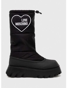 Love Moschino hócipő fekete