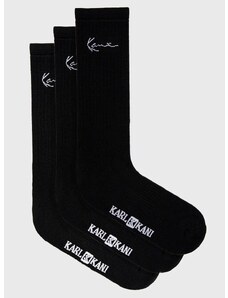 Karl Kani zokni (3 pár) fekete