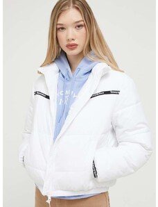Tommy Jeans rövid kabát női, fehér, téli, oversize