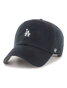 47 brand sapka MLB Los Angeles Dodgers fekete, nyomott mintás, B-BSRNR12GWS-BKA