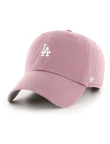 47brand sapka MLB Los Angeles Dodgers rózsaszín, nyomott mintás, B-BSRNR12GWS-QC