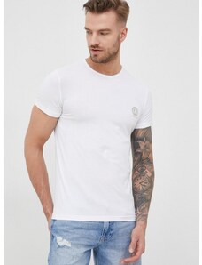 Versace t-shirt fehér, férfi, nyomott mintás, AU10193