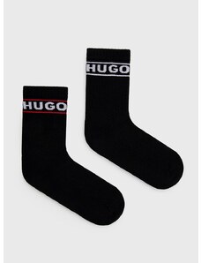 HUGO zokni (2 pár) fekete, női