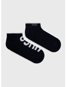 HUGO zokni (2 pár) sötétkék, férfi