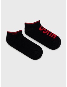 HUGO zokni (2 pár) fekete, férfi