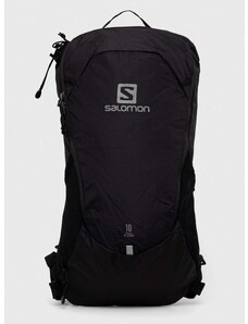 Salomon hátizsák Trailblazer 10 fekete, nagy, nyomott mintás, LC2185800