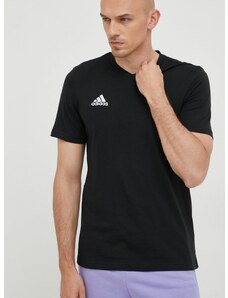 adidas Performance t-shirt Entrada 22 fekete, férfi, sima, HC0448