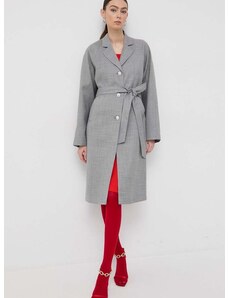 Custommade kabát női, szürke, átmeneti