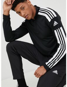 adidas Performance edzős pulóver Squadra 21 fekete, férfi, nyomott mintás, GK9562