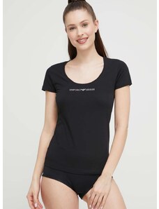 Emporio Armani Underwear póló otthoni viseletre fekete