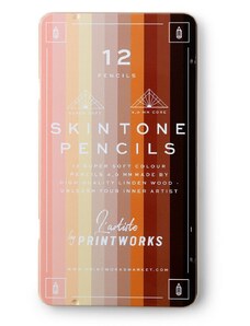 Printworks ceruza készlet tokban (12 db)