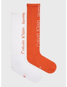 Calvin Klein zokni (2 pár) narancssárga, férfi