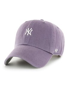 47 brand sapka Mlb New York Yankees lila, nyomott mintás