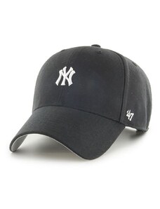 47 brand sapka Mlb New York Yankees fekete, nyomott mintás