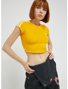 adidas Originals t-shirt női, sárga