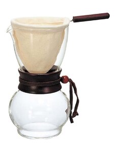 Hario kávéfőző készlet Woodneck Drip Pot 3 Cup
