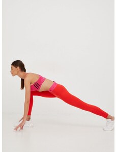 adidas Performance edzős legging Techfit piros, női, sima