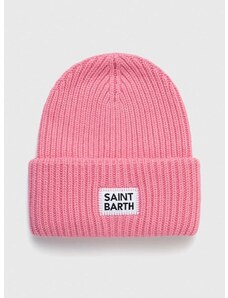 MC2 Saint Barth sapka gyapjú keverékből vastag, rózsaszín,