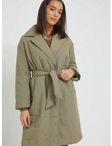 Only rövid kabát női, zöld, átmeneti