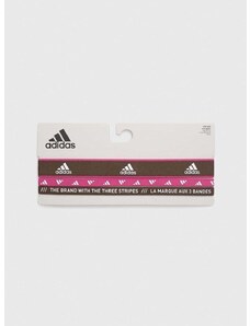Adidas Performance fitnessz fejpánt 3 db rózsaszín