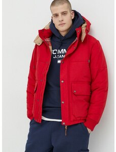 Superdry rövid kabát férfi, piros, téli