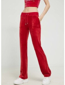 Juicy Couture melegítőnadrág Del Ray piros, női, sima