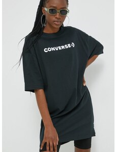 Converse pamut ruha fekete, nyomott mintás