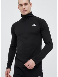 The North Face sportos pulóver Flex II fekete, sima