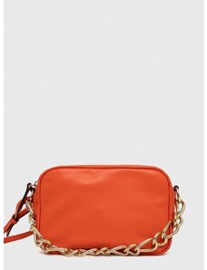Red Valentino bőr táska narancssárga