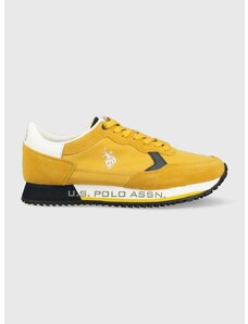 U.S. Polo Assn. sportcipő CLEEF sárga