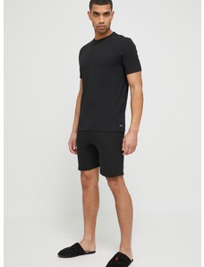 Calvin Klein Underwear pizsama fekete, férfi, sima