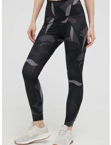 Spanx alakformáló leggings Seamless Ecocare fekete, női, sima
