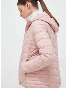4F rövid kabát női, rózsaszín, átmeneti