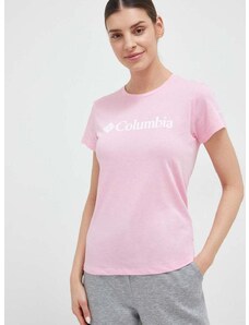 Columbia t-shirt női, rózsaszín