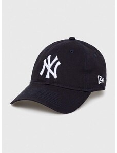 New Era pamut baseball sapka sötétkék, nyomott mintás, NEW YORK YANKEES