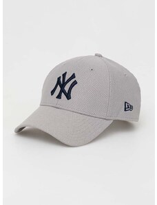 New Era baseball sapka szürke, nyomott mintás, NEW YORK YANKEES