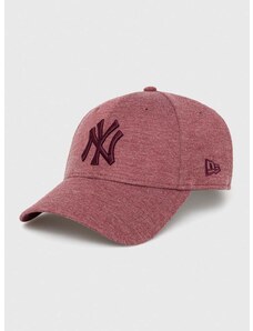 New Era baseball sapka bordó, melange, NEW YORK YANKEES