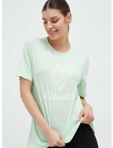 Columbia t-shirt női, zöld