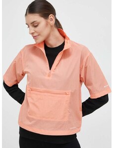 Columbia rövid kabát női, narancssárga, átmeneti, oversize