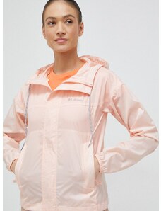 Columbia rövid kabát női, rózsaszín, átmeneti, 1989523