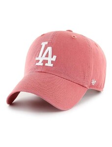 47 brand pamut baseball sapka MLB Los Angeles Dodgers rózsaszín, nyomott mintás, B-RGW12GWSNL-IRA