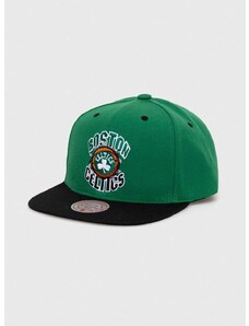 Mitchell&Ness baseball sapka Boson Celtics zöld, nyomott mintás