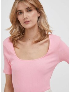 United Colors of Benetton t-shirt női, rózsaszín
