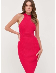 Guess ruha MOCK rózsaszín, mini, testhezálló, W3RK28 Z2YJ2