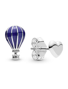 Pandora ékszer Hőlégballon és szív ezüst fülbevaló