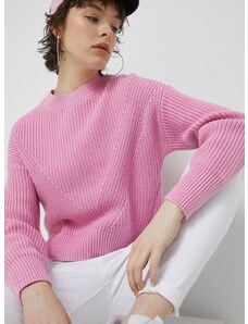 Abercrombie & Fitch pulóver meleg, női, rózsaszín