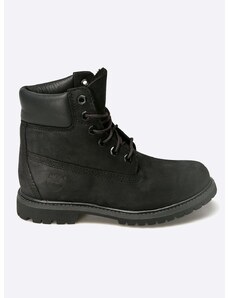 Timberland bokacsizma Premium Boot fekete, női, lapos talpú